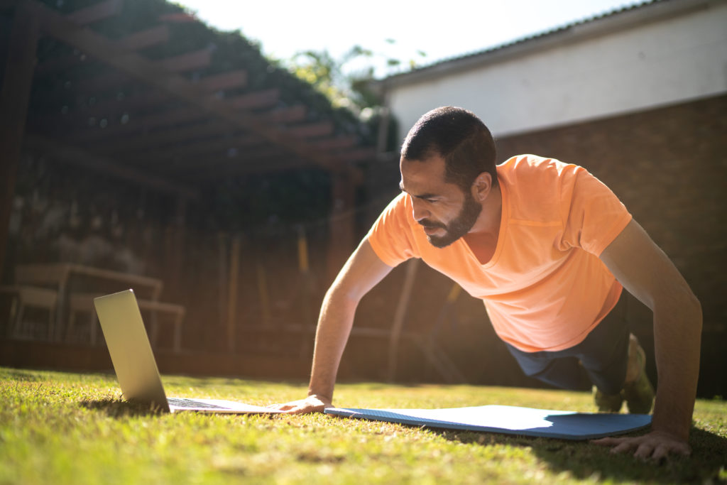 Exercise at home, lockdown, gyms closed, virgin active, curves, planet fitness, multiply blog